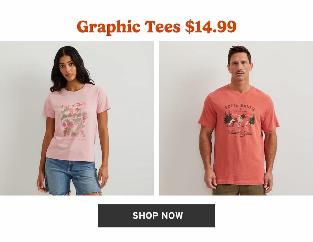 Graphic Tees $14.99