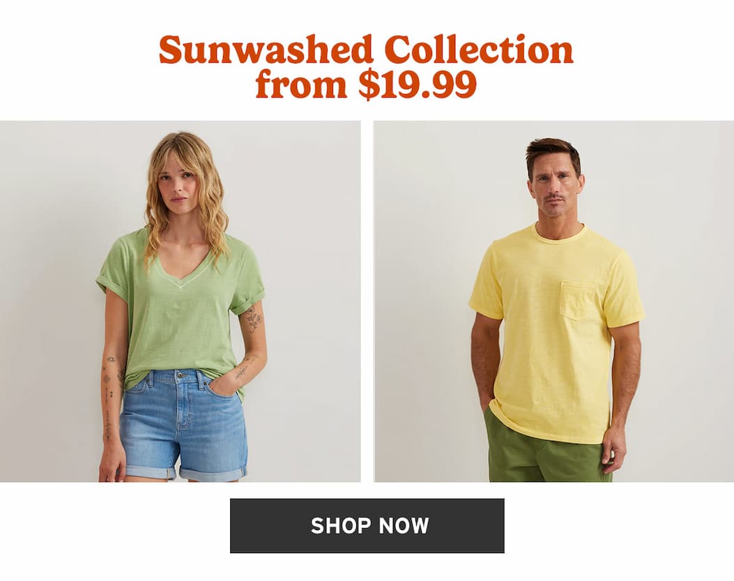 Sunwashed Collection from $19.99