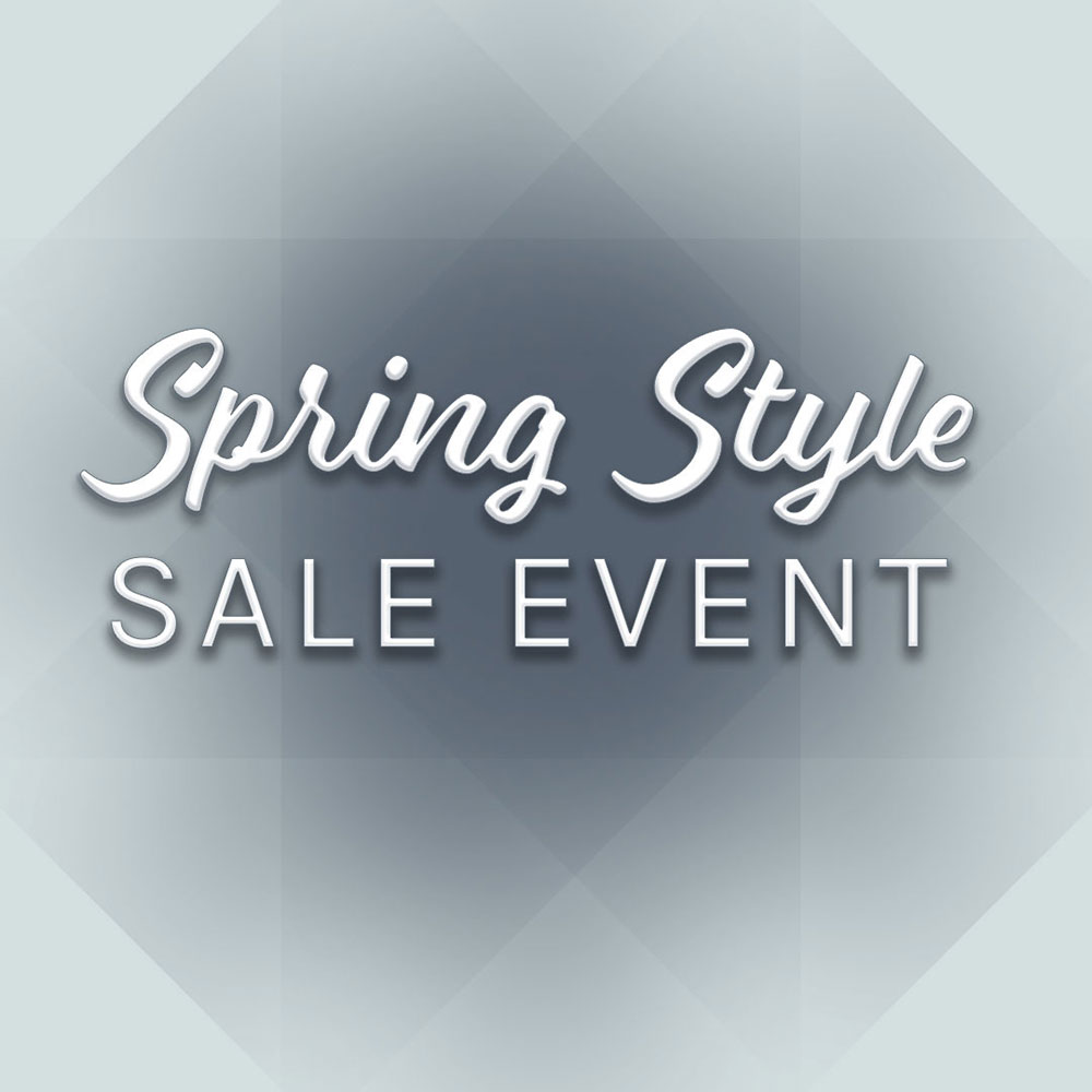 Spring Style Sale Event.