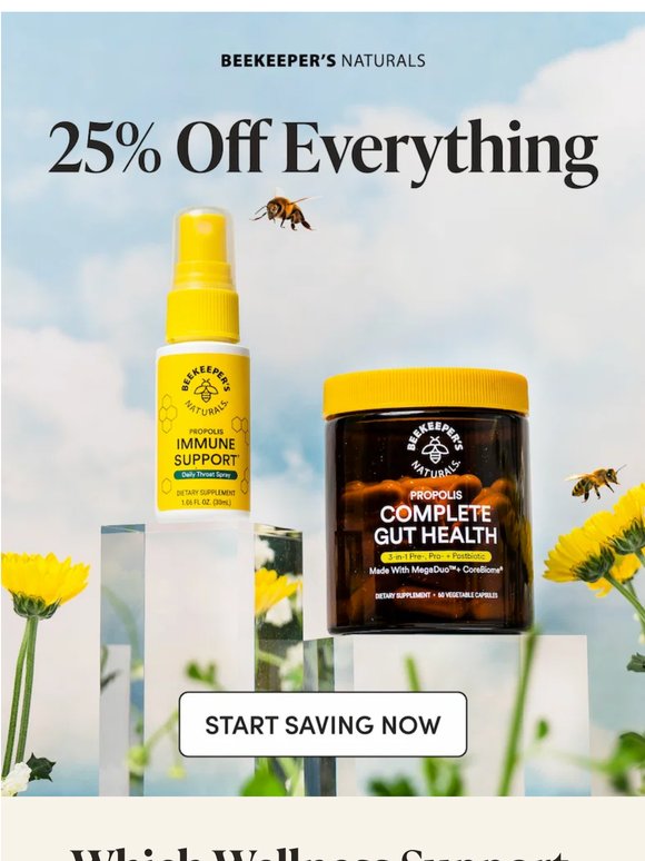 Save 25% on the Wellness Your Body Is Craving 💛