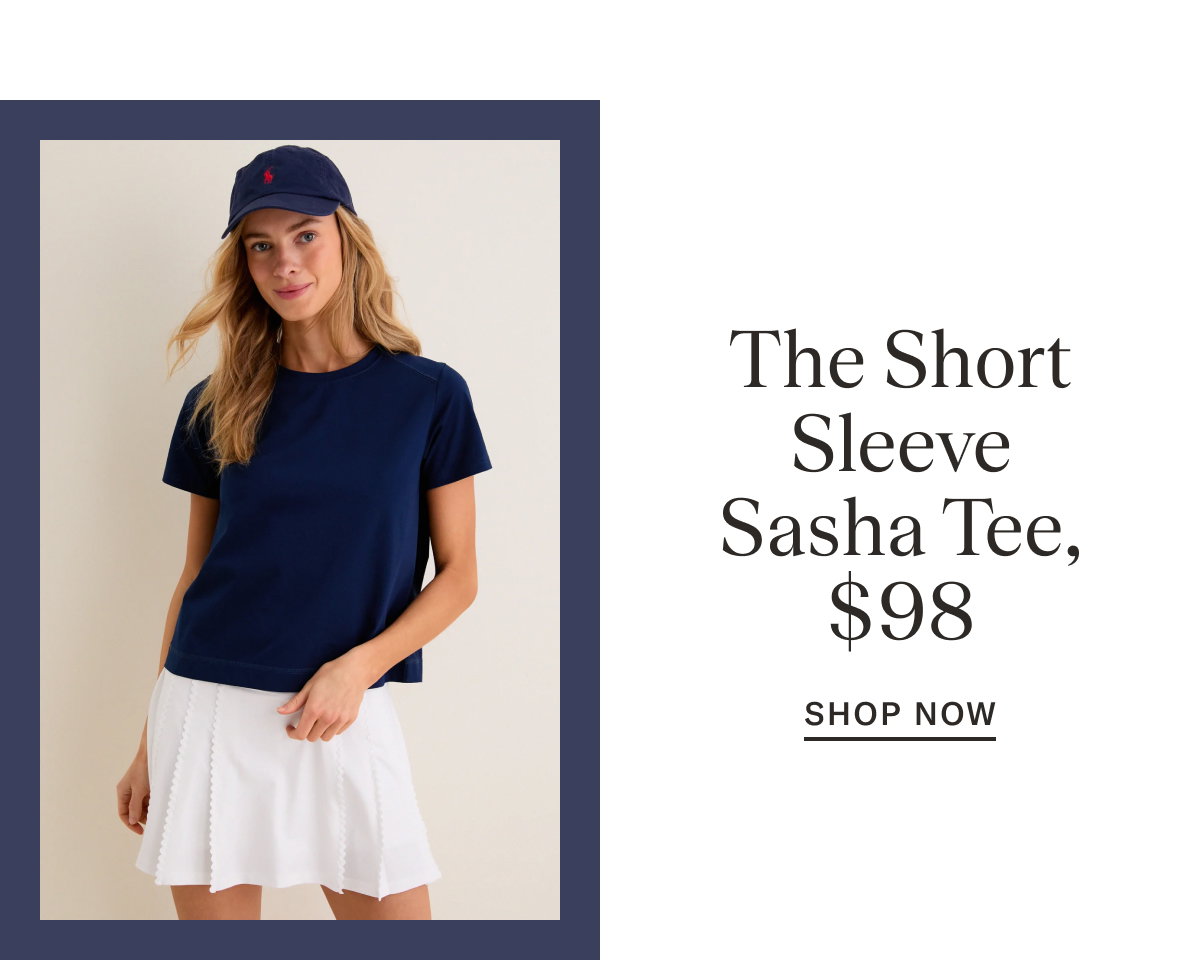 The Short Sleeve Sasha Tee