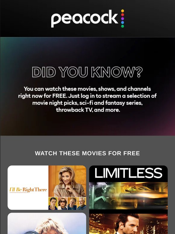 Watch these for free