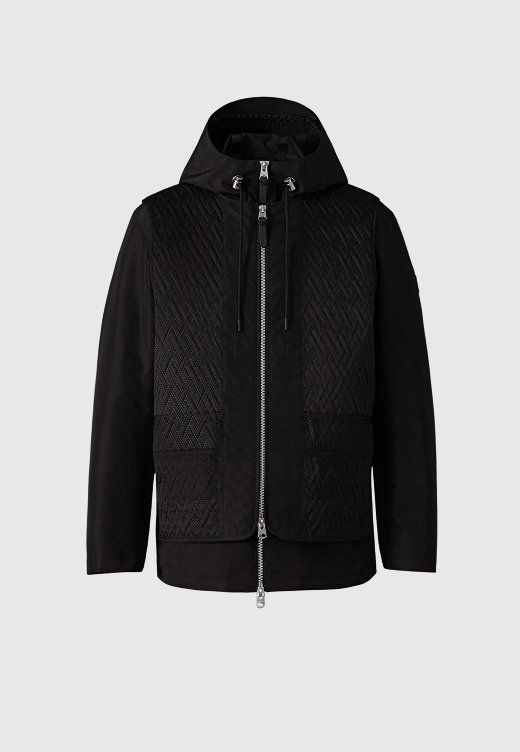 DIEGO 3-in-1 Quilted Rain Jacket for Men