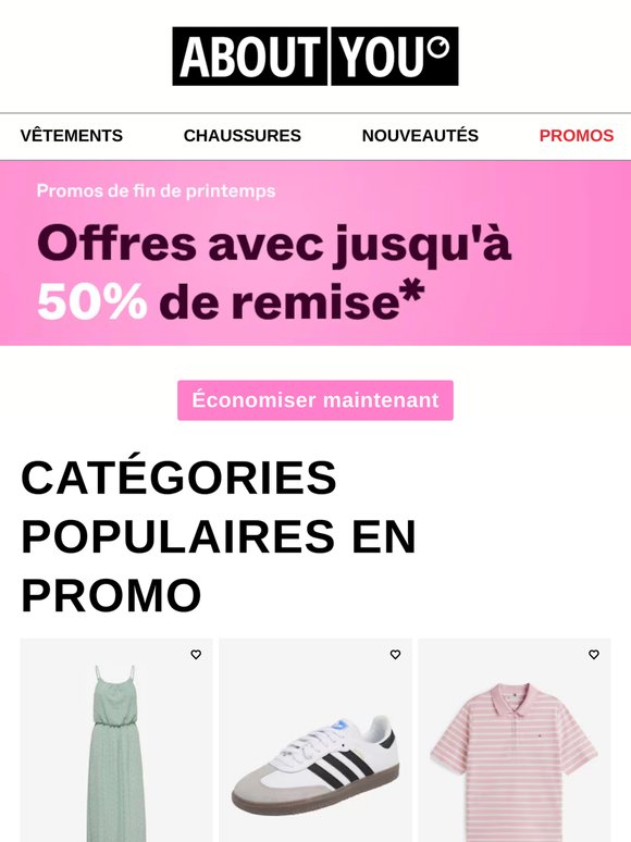 Offres avec jusqu'à 50% de réduction