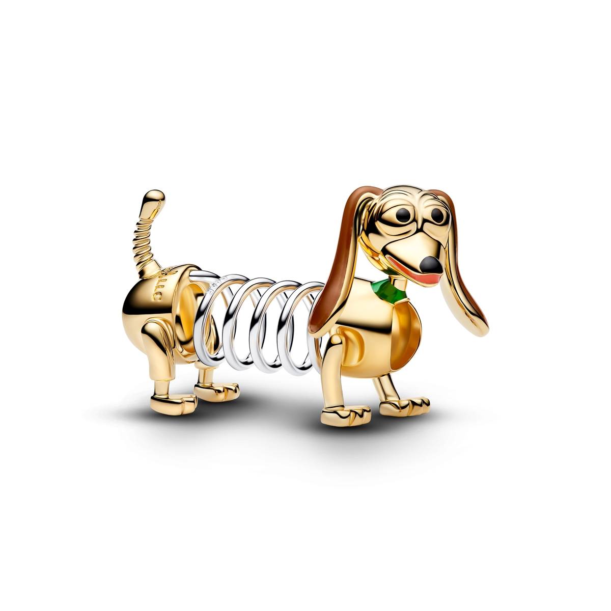 Disney x Pandora Gold Disney Pixar Toy Story Slinky Dog Charm