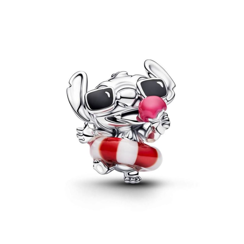 Disney x Pandora Silver Disney Stitch Summer Fun Charm