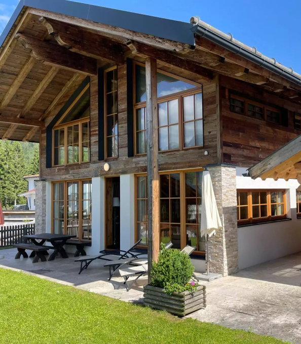Chalet außenansicht