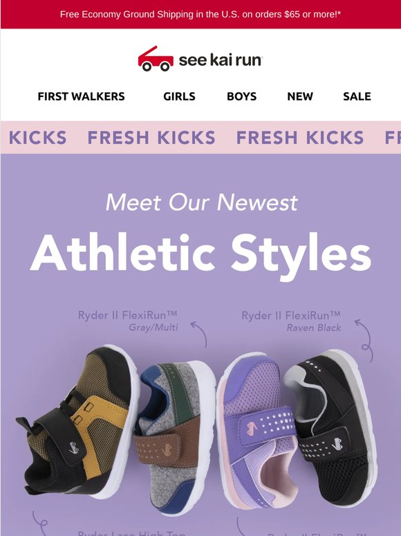New Athletic Favorites Just Landed