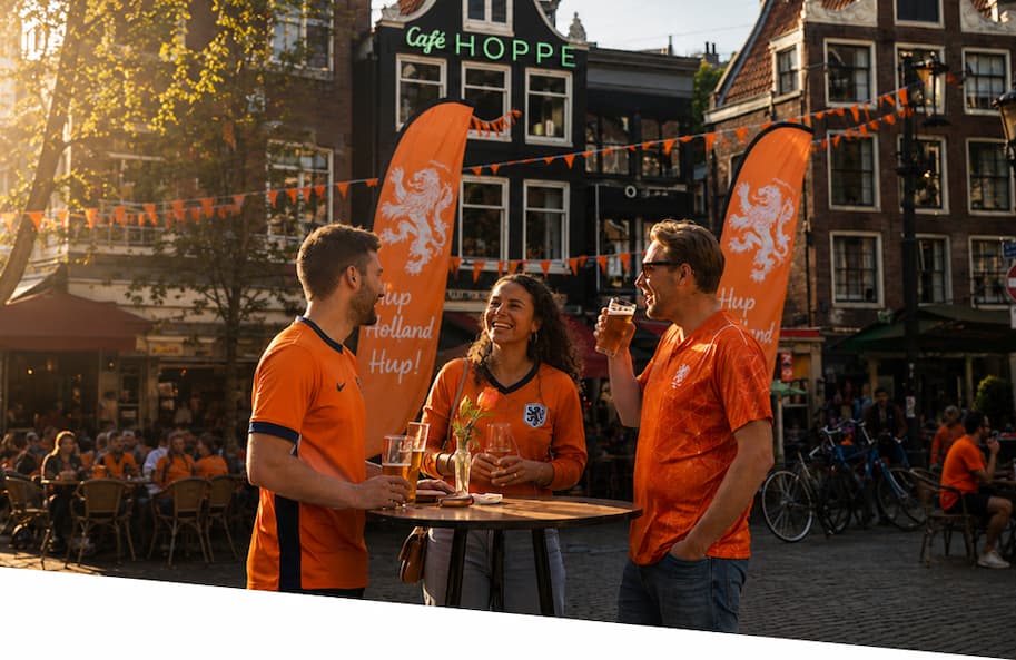 Oranje drukwerk