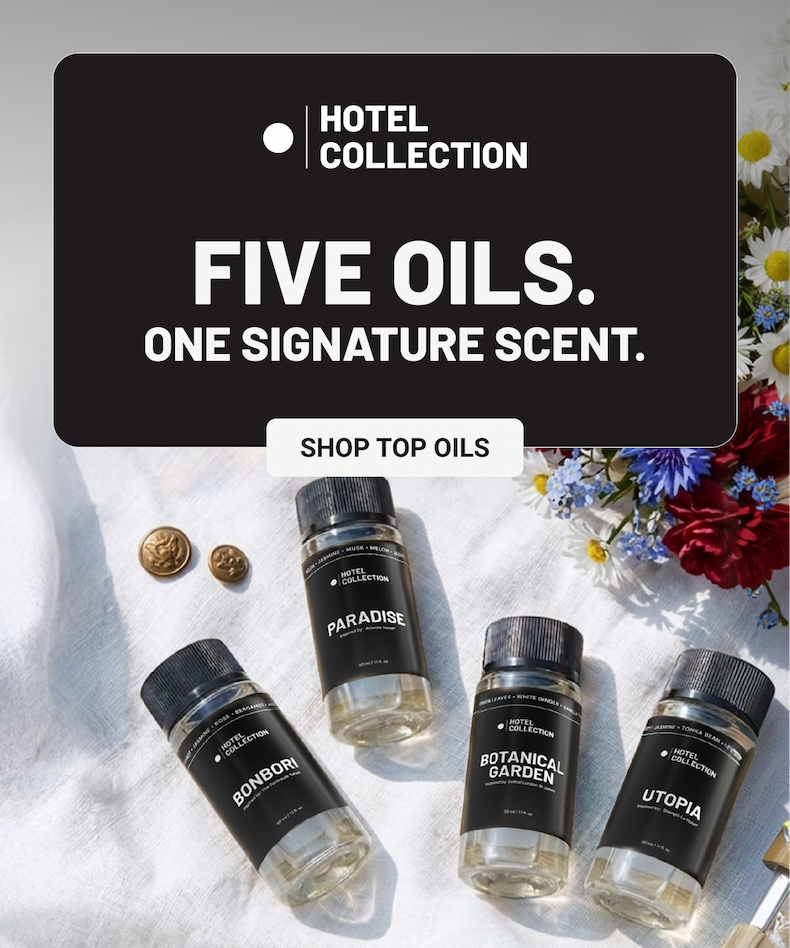 Five Oils. One Signature Scent.