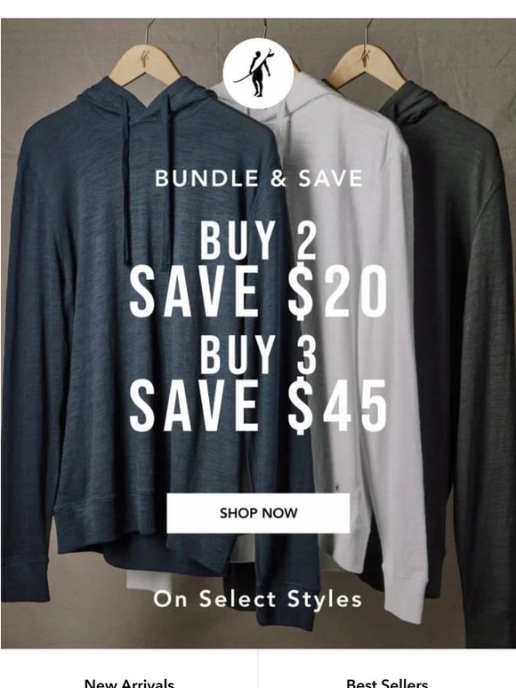 Bundle & save starts now
