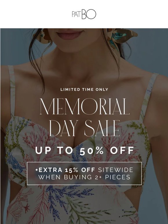 The Memorial Day Sale Just Got Better!