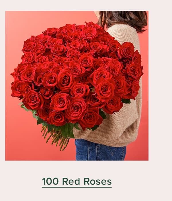 100 Red Roses