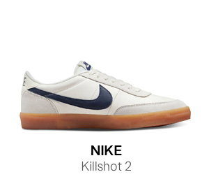 Nike Men's Killshot 2 Leather Sneakers in Off-White/Navy