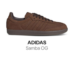 adidas Men's Samba OG Sneakers in Brown