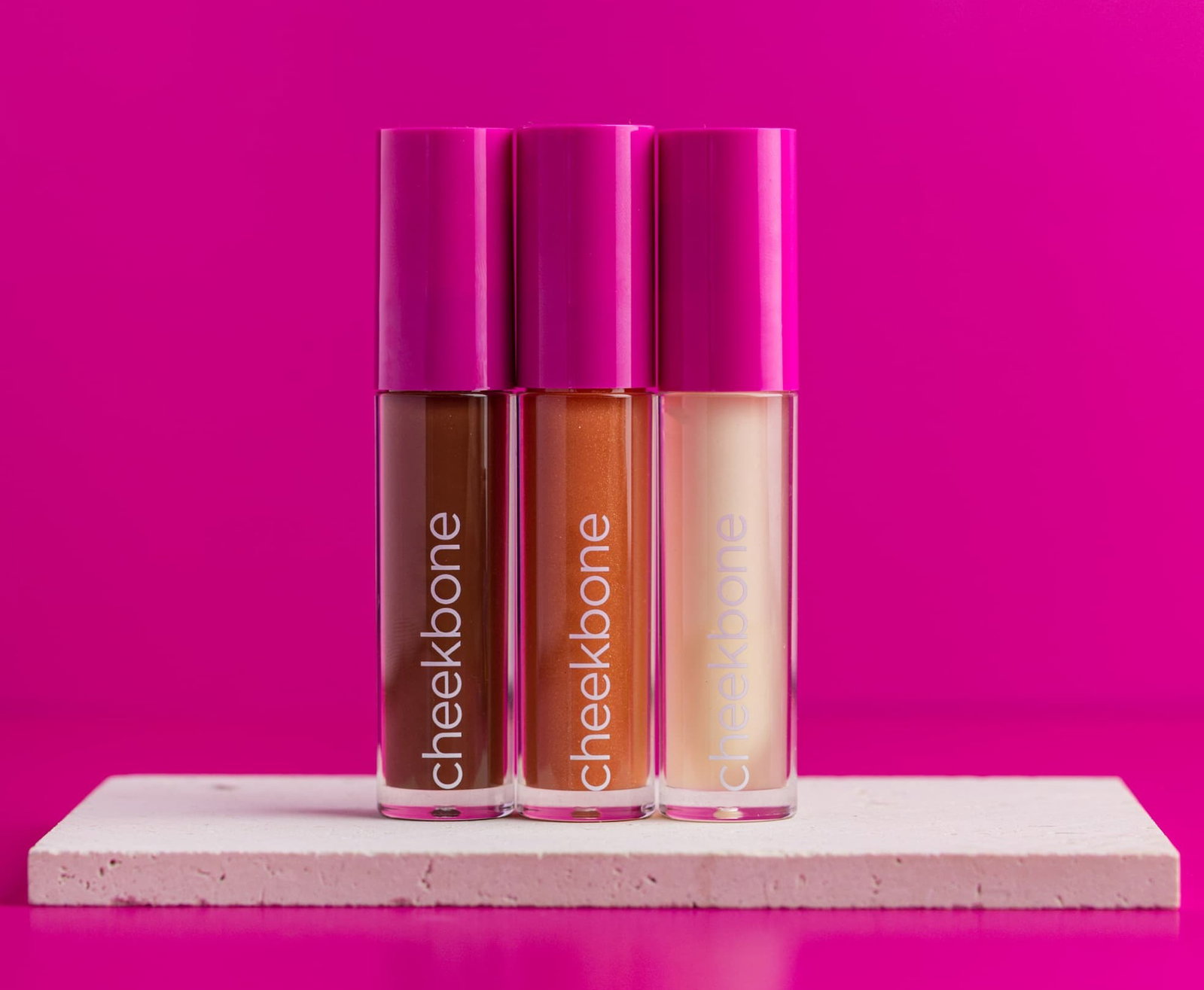 Our three lip oils