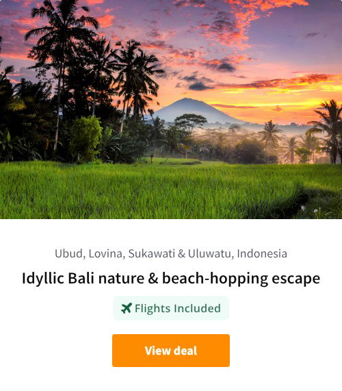 Idyllic Bali nature &amp; beach-hopping escape