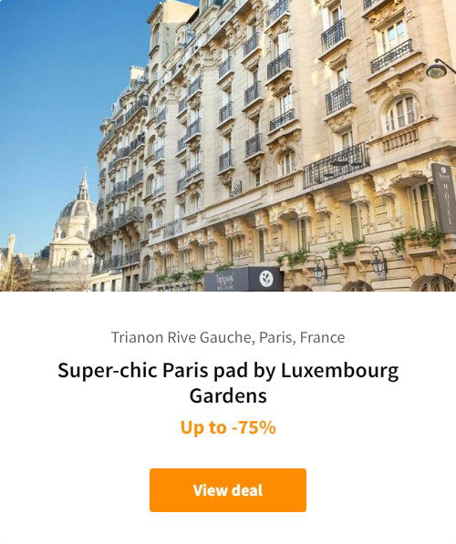 Super-chic Paris pad by Luxembourg Gardens
