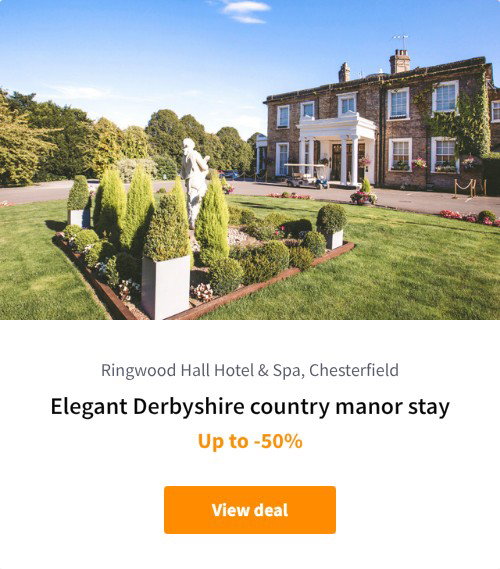 Elegant Derbyshire country manor stay