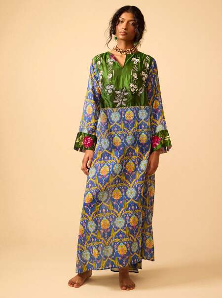 Women's Hand-Loomed Cotton Dress | One Size