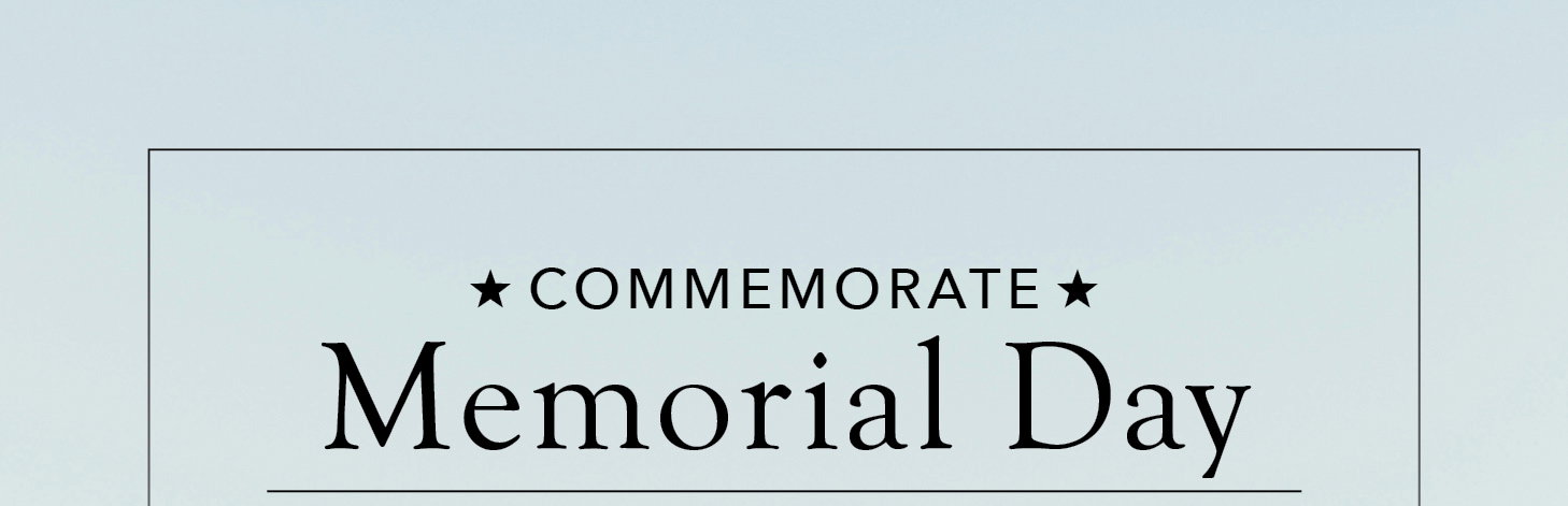 Commemorate Memorial Day