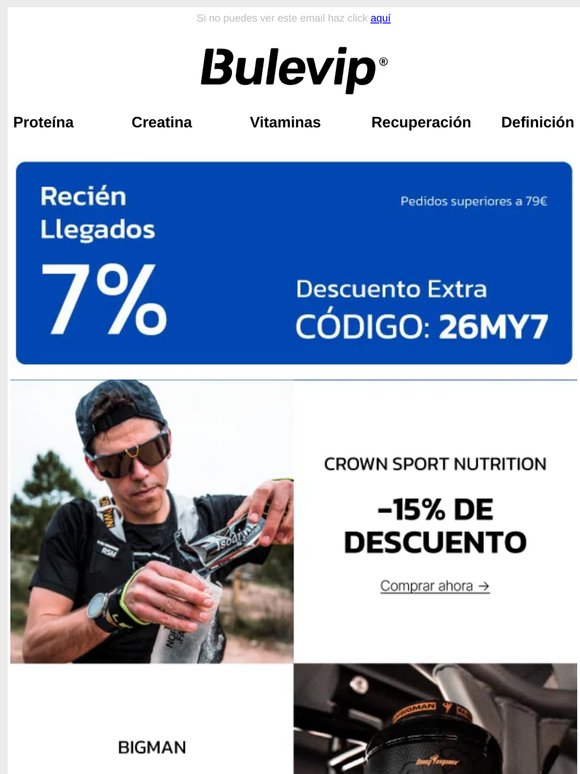 TOP Marcas hasta 20% DTO. 🤩 + 7% EXTRA