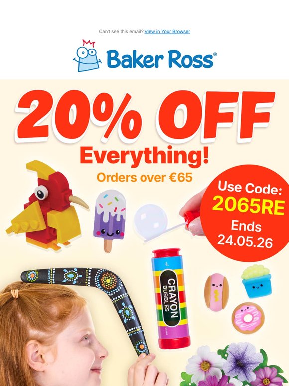Your 20% Discount on Everything Awaits!