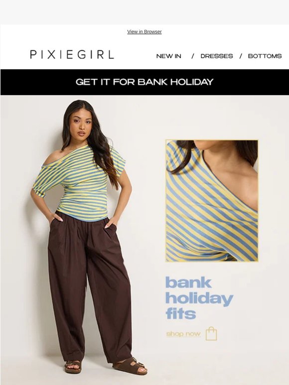 Bank Holiday Fit Inside...
