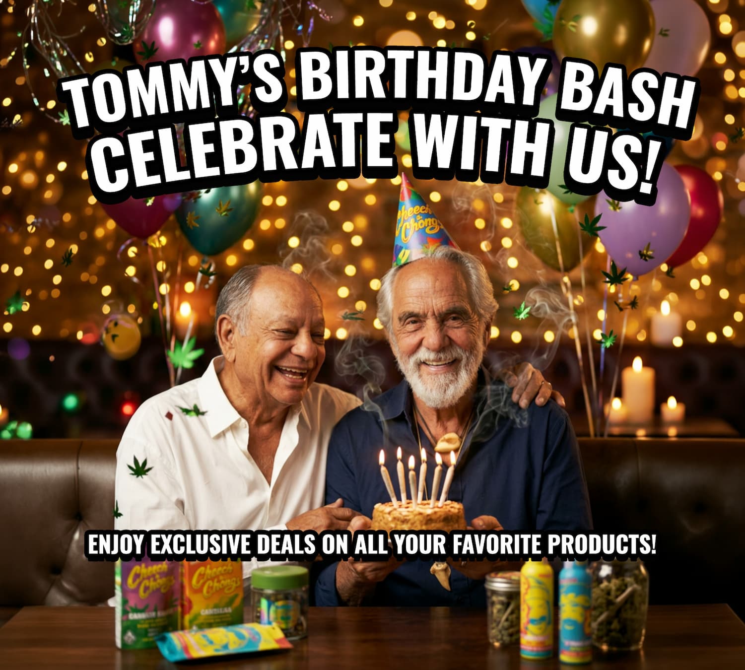 Tommy's Birthday Sale. Come celebrate with us!