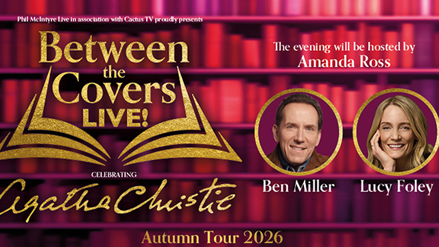 Between The Covers Live – Celebrating Agatha Christie