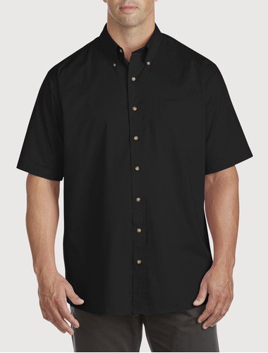 Easy-Care Solid Sport Shirt
