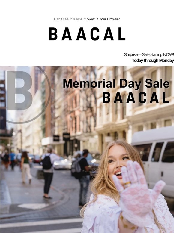 Psst🪩Sale of the Year Just Dropped!