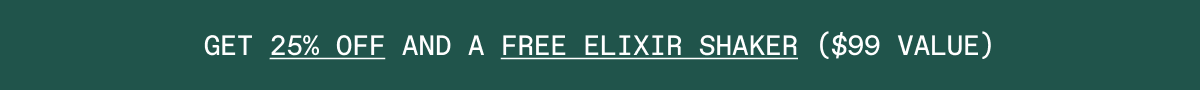 Limited time offer: 25% OFF AND A FREE GIFT