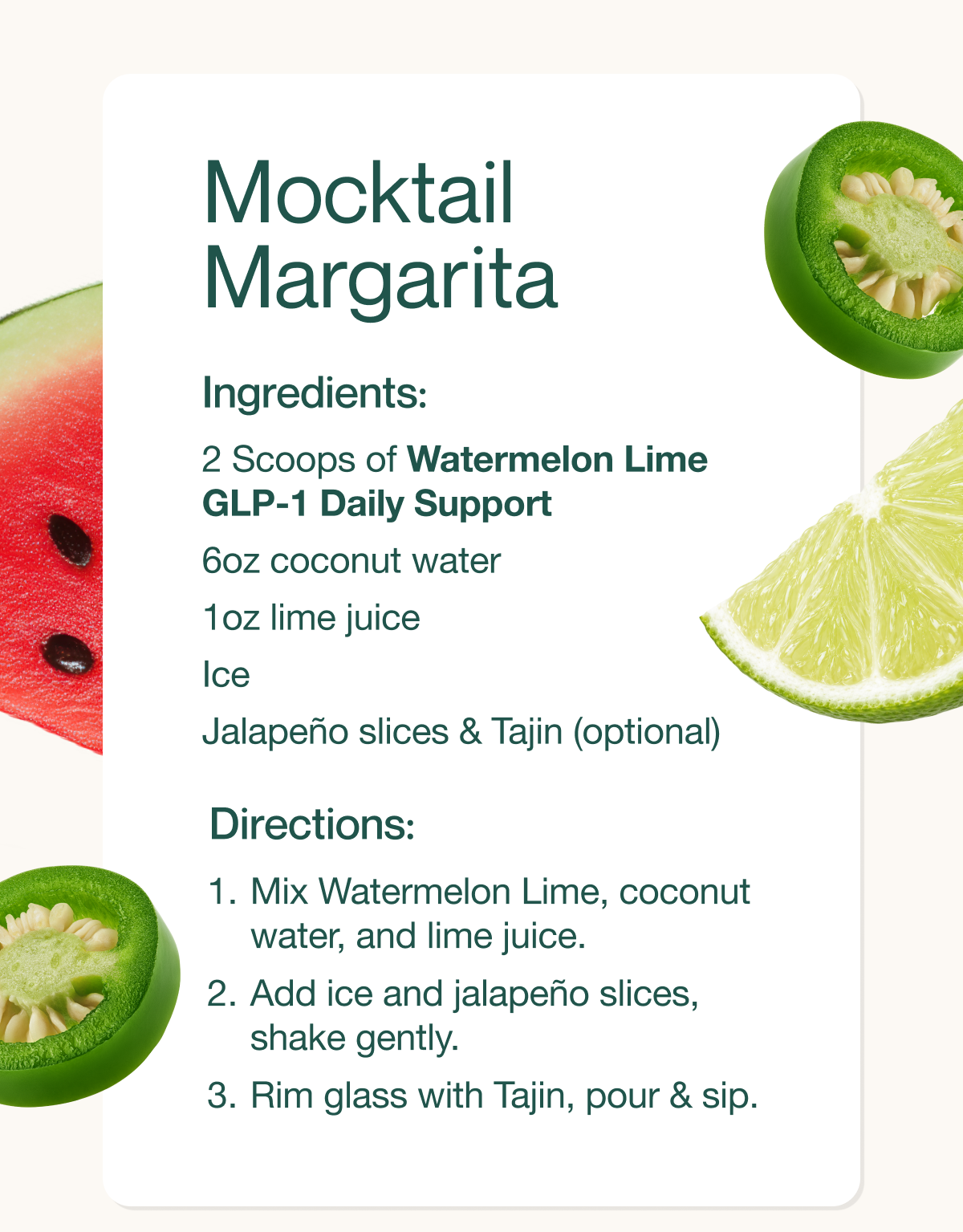 Mocktail Margarita