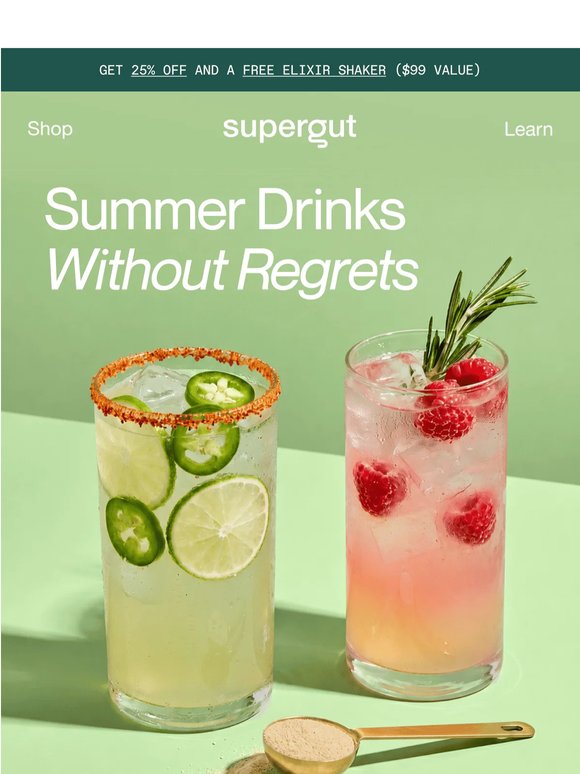 Sip back and relax