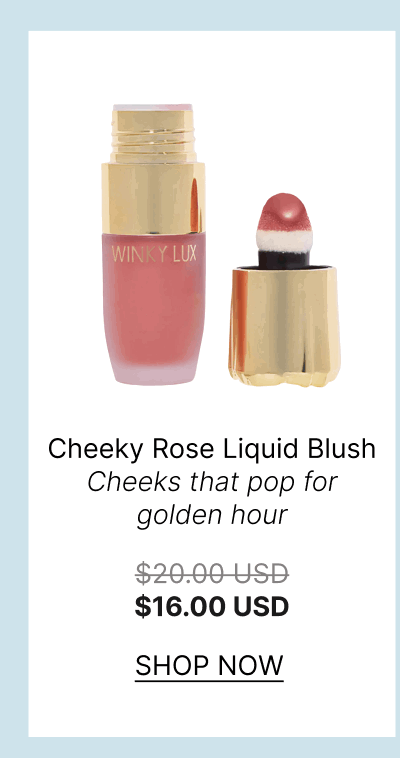 Cheeky Rose Liquid Blush  [Click here to Shop Now]