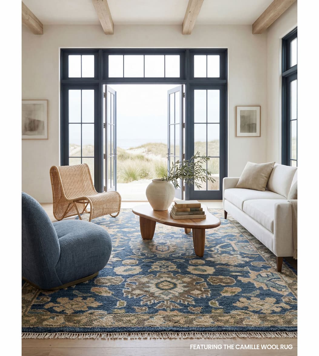 Shop Camille Hand Knotted Wool Rug