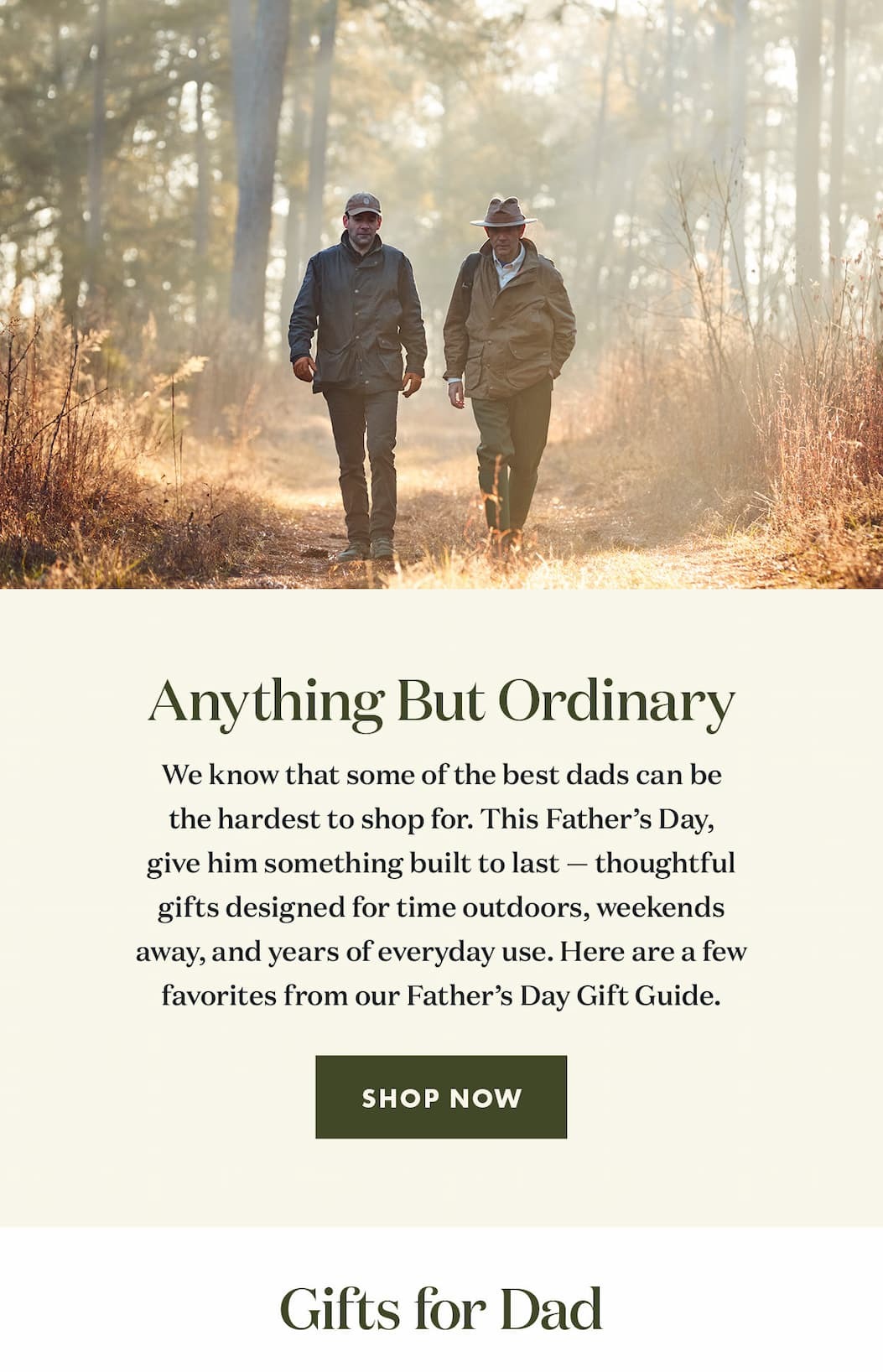 Father's Day Gift Guide - Shop now