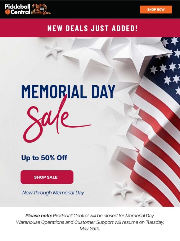 🇺🇸 [New Deals Added] Memorial Day Sale