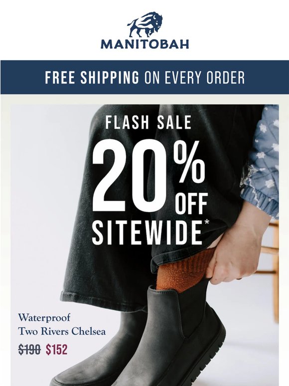 Long Weekend. Flash Sale. Let's Go. ⚡