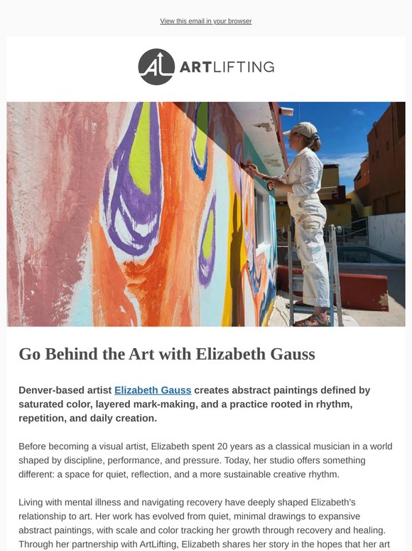 New ArtLifting Studio Story: Elizabeth Gauss