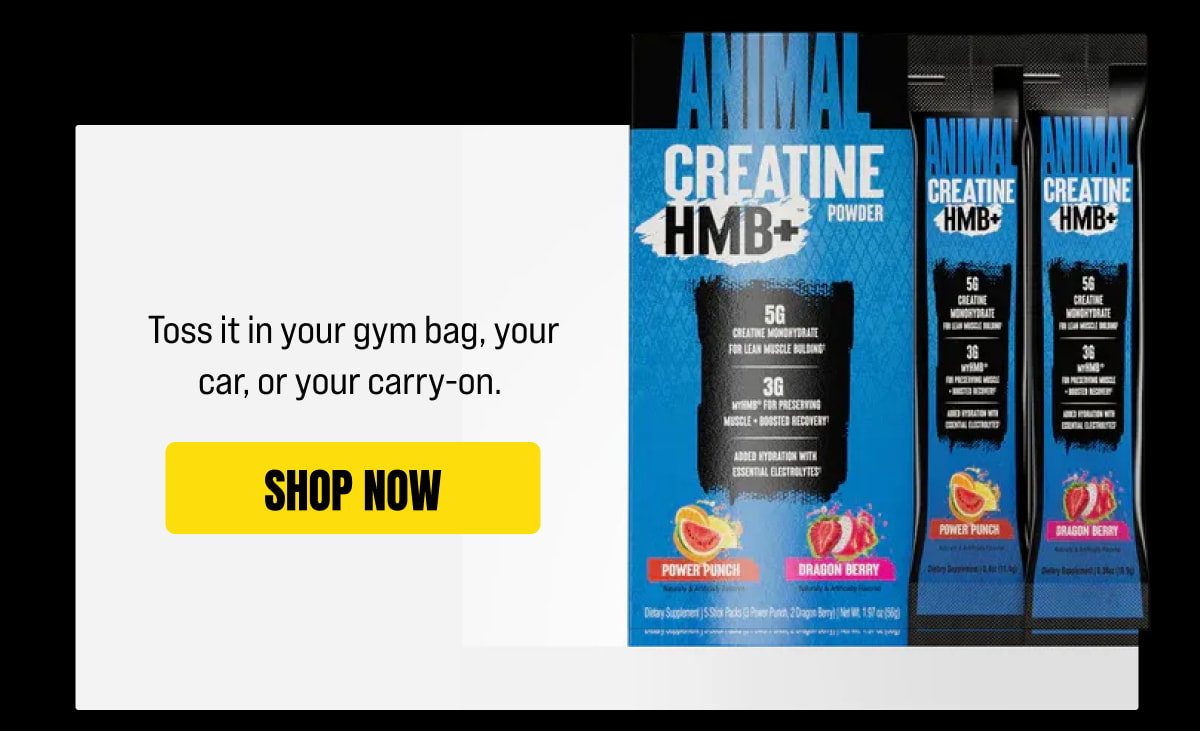 ANIMAL CREATINE HMB+ STICK PACK