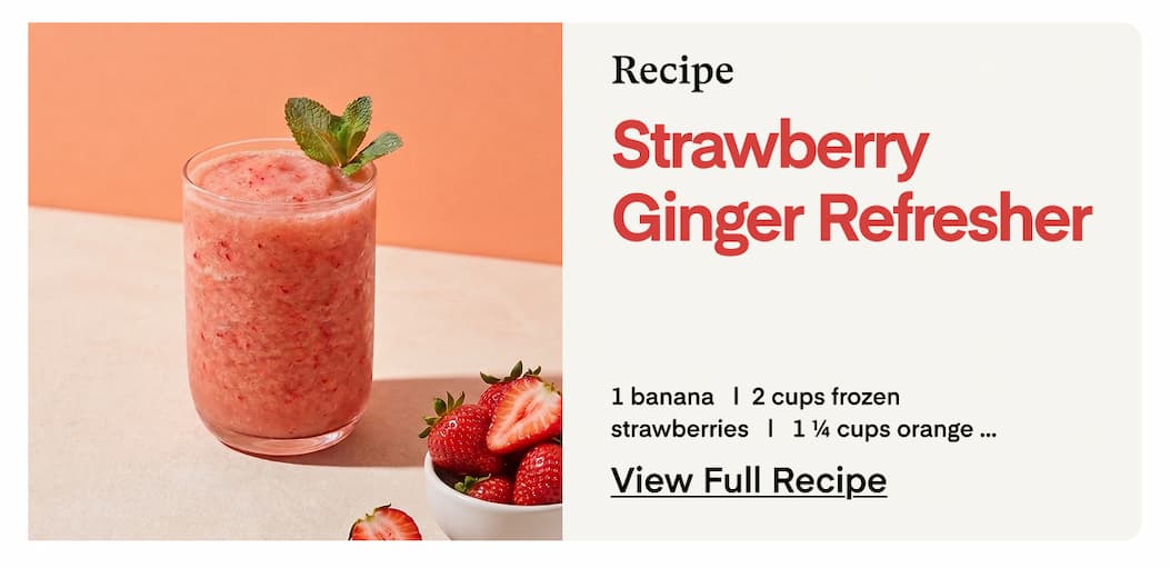 Strawberry Ginger Refresher