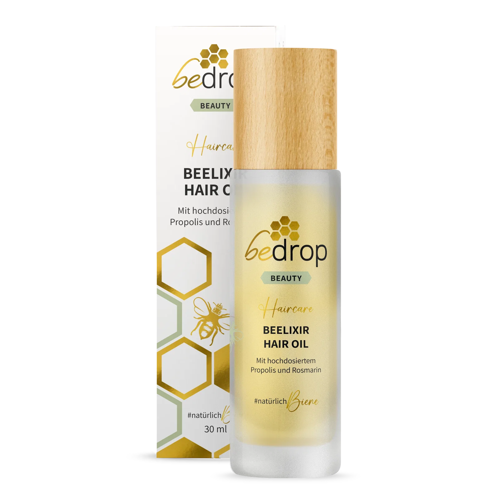 Image of BEELIXIR HAIR OIL / Haaröl mit Manuka Honig, Propolis und Rosmarinextrakt - 30ml