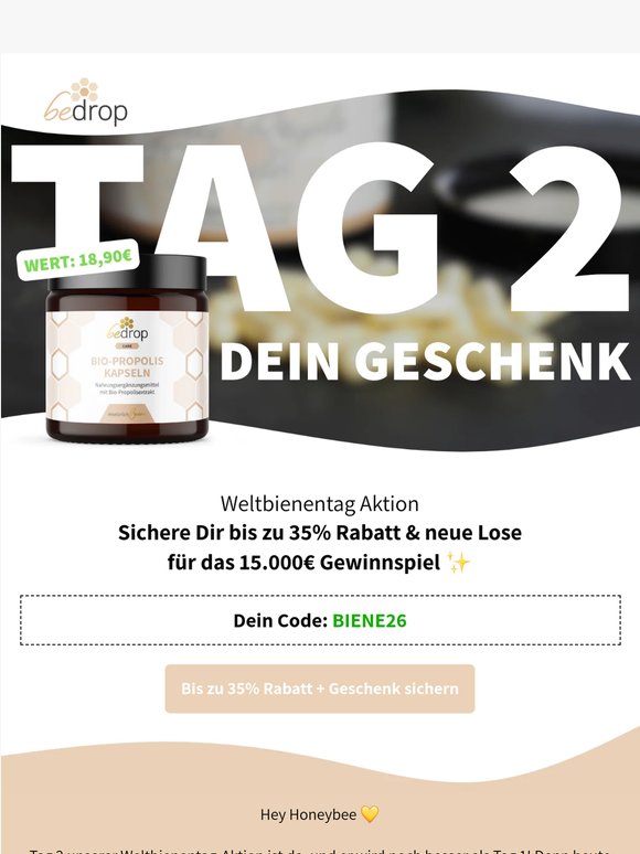 Dein heutiges Gratis-Produkt 👉🎁 ?