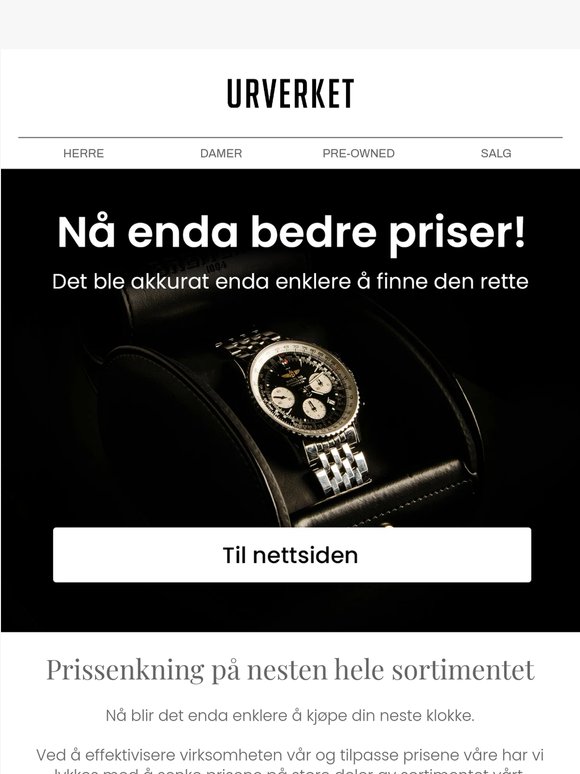 Prissenkning på nesten alt!⚡