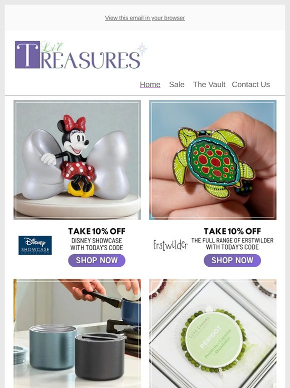 On Sale Tonight 💜 Disney Showcase | Erstwilder | Bentgo | Life Charms