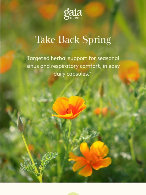 Take Back Spring