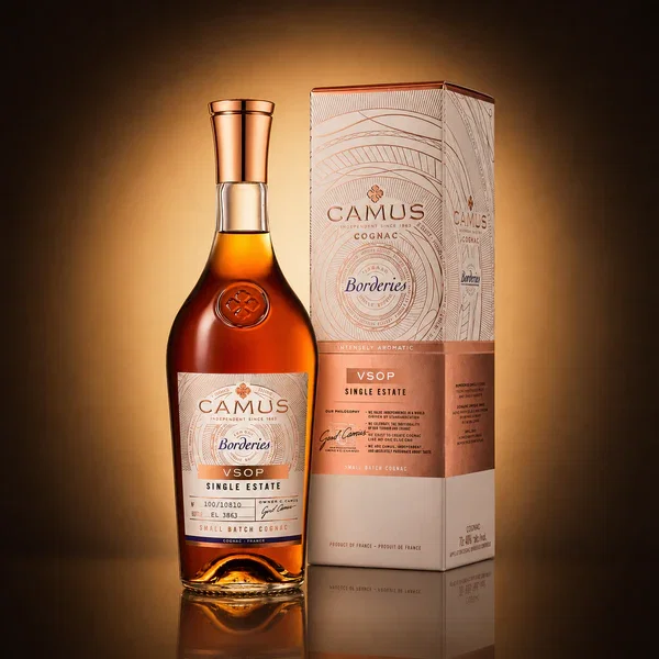 Cognac Camus VSOP Borderies — notes florales, vanille et épices