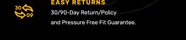 Pressure Free Fit Guarantee